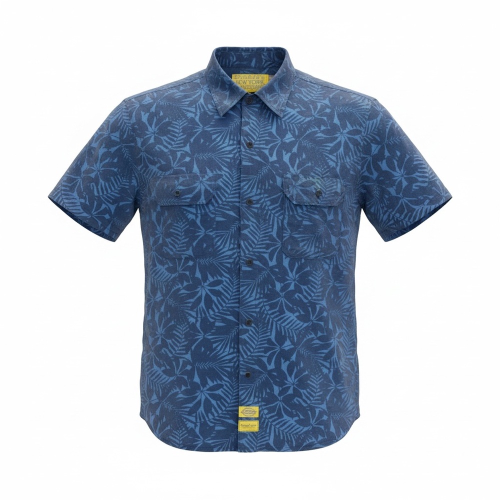 Dickies x New York Sunshine Twill Printed Short Sleeve Work Shirt (176)